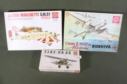 Vintage SuperModel Scale Model Kits (3)