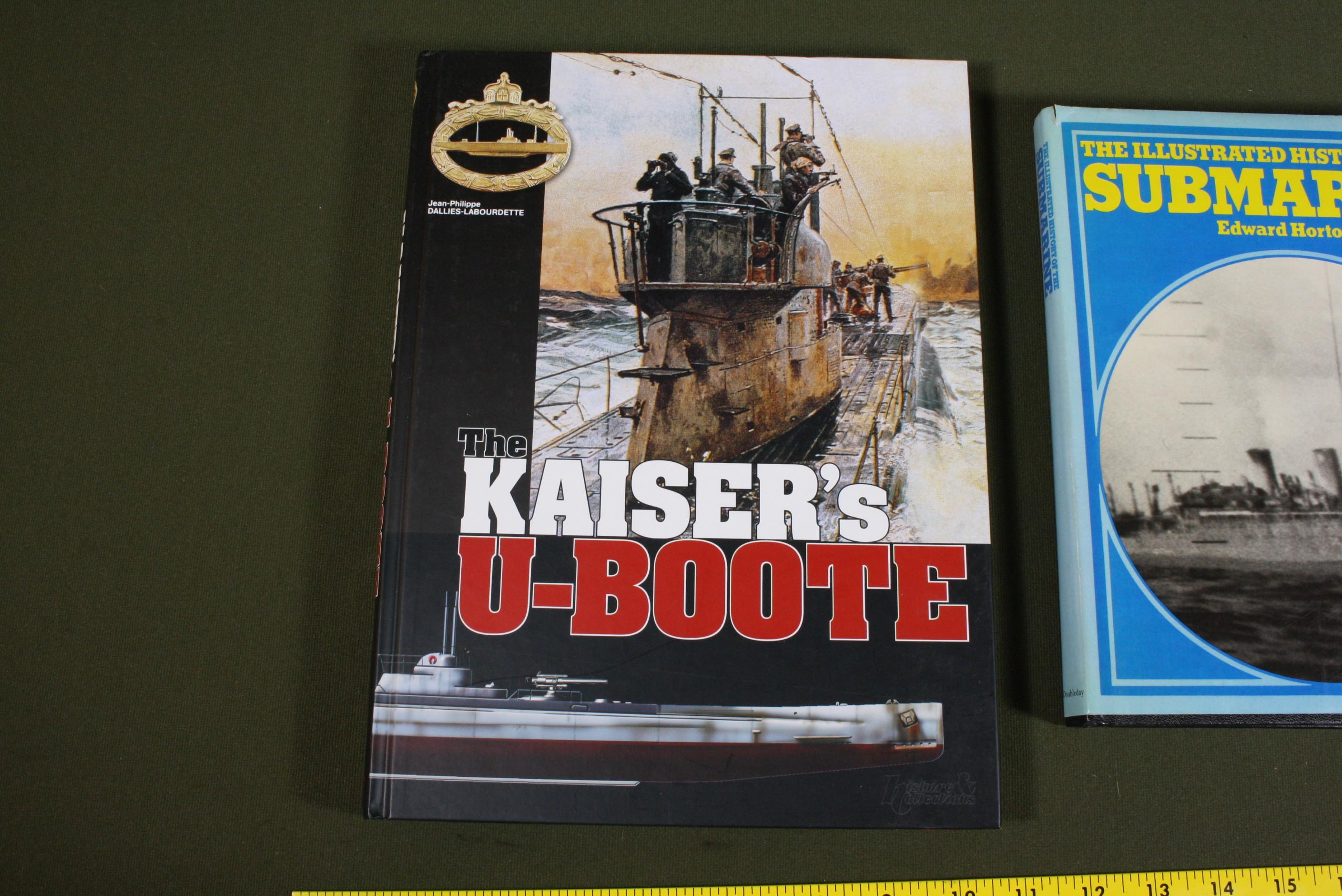 WWII Submarine Books - Uboats, etc.