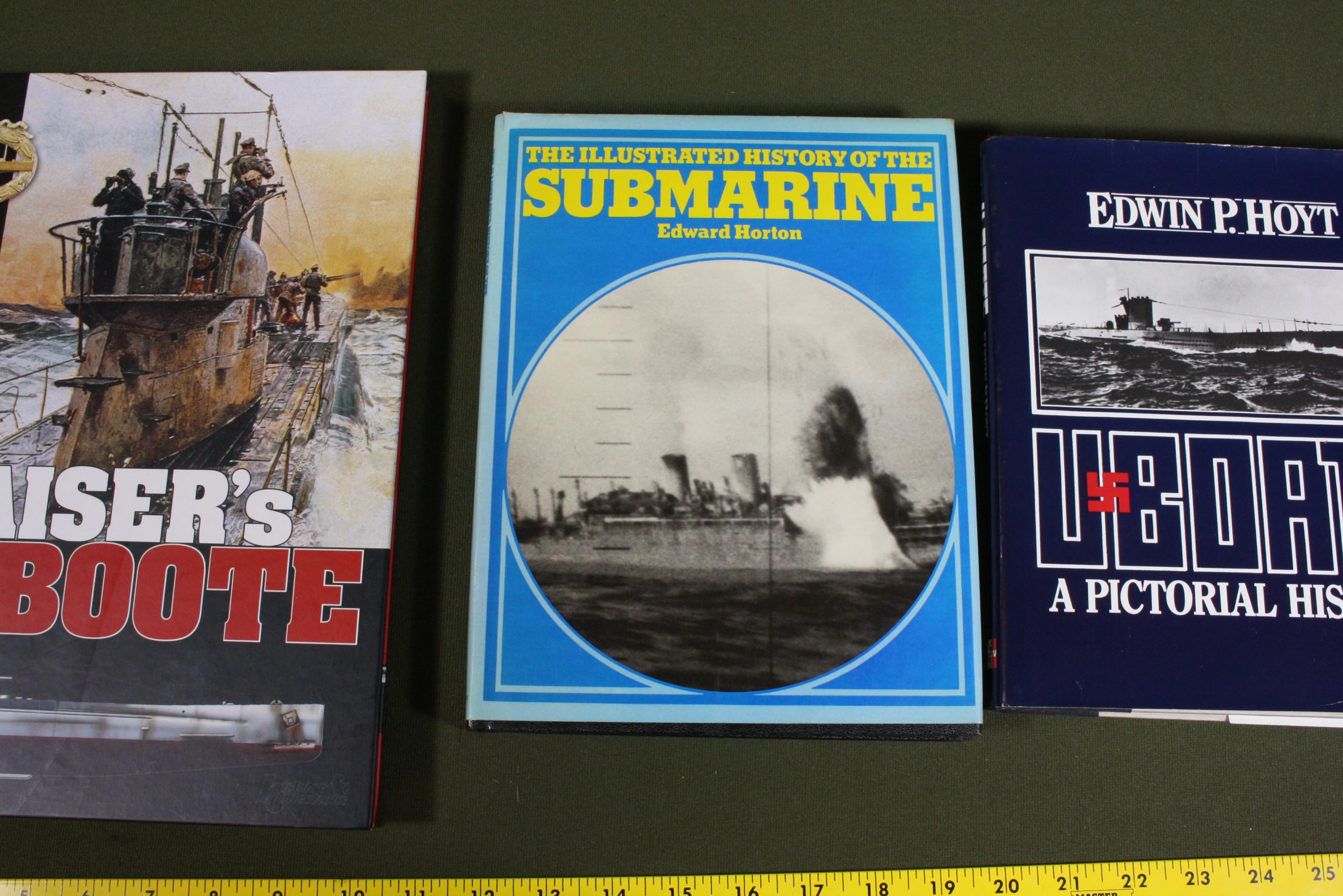 WWII Submarine Books - Uboats, etc.