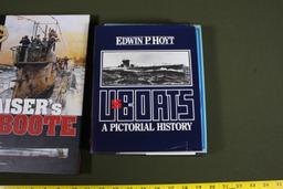 WWII Submarine Books - Uboats, etc.