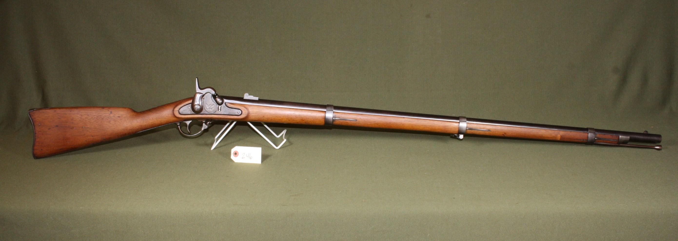 US Springfield M1855 Percussion, dated 1857