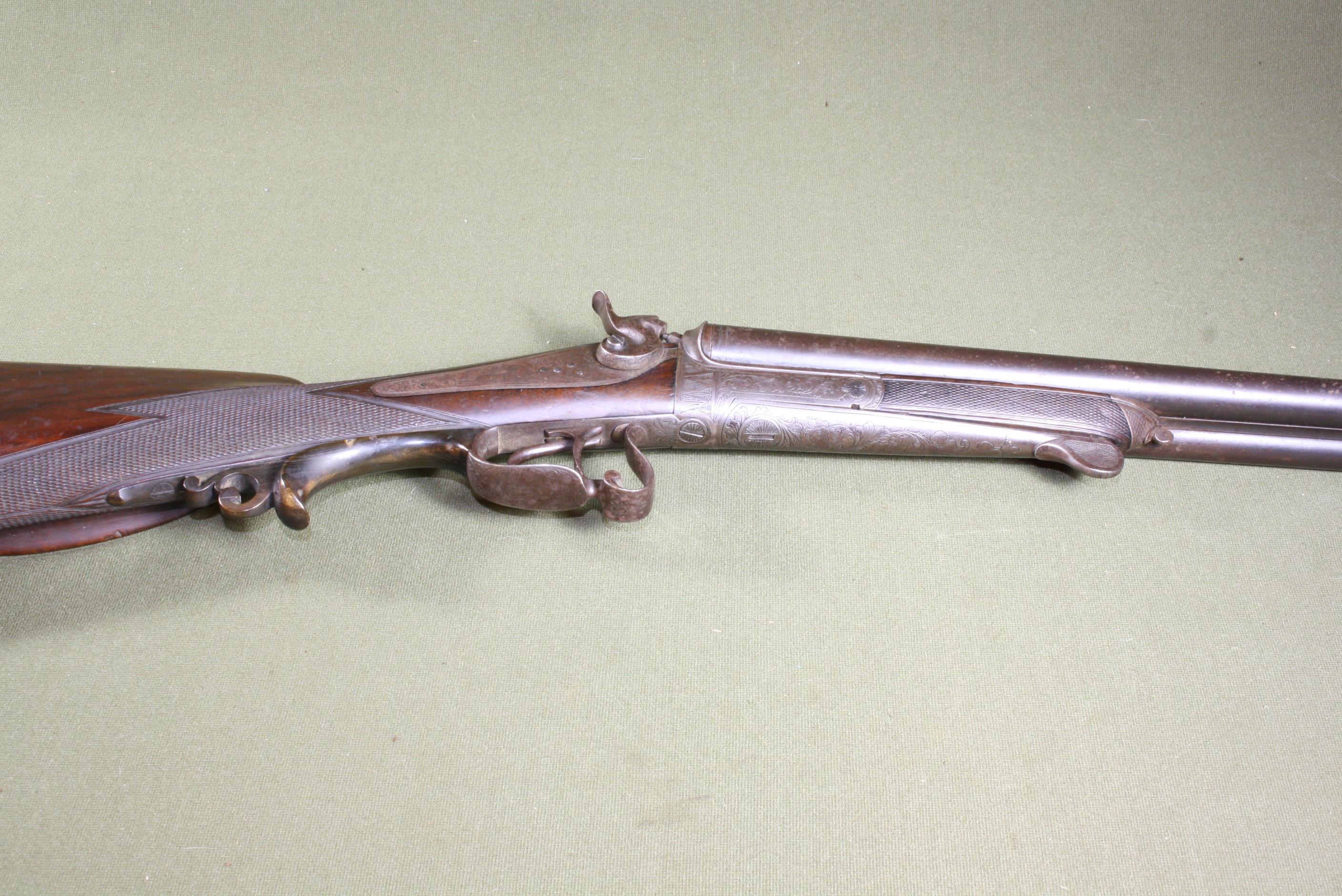 F.V. Dreyse Sommerda Double Barrel 16 ga. Shot Gun