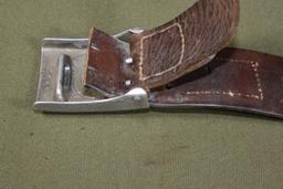 WWII German Belt Buckle with Belt