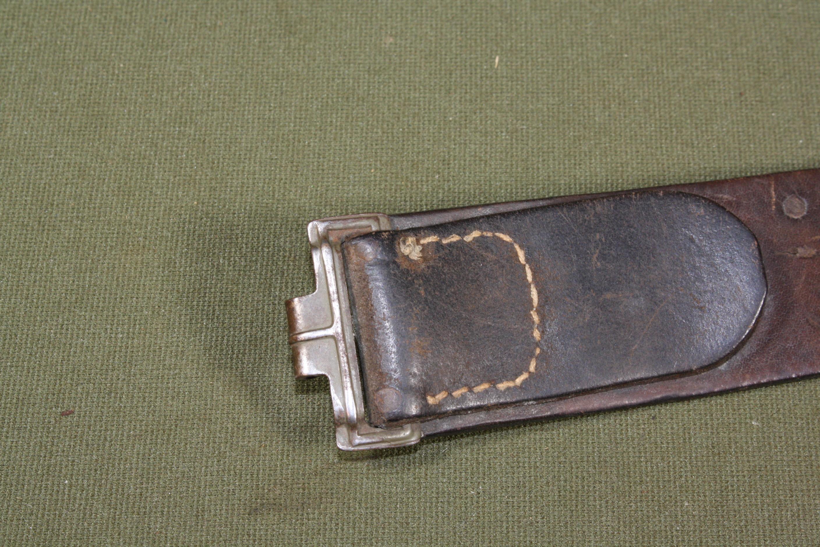 WWII German Belt Buckle with Belt