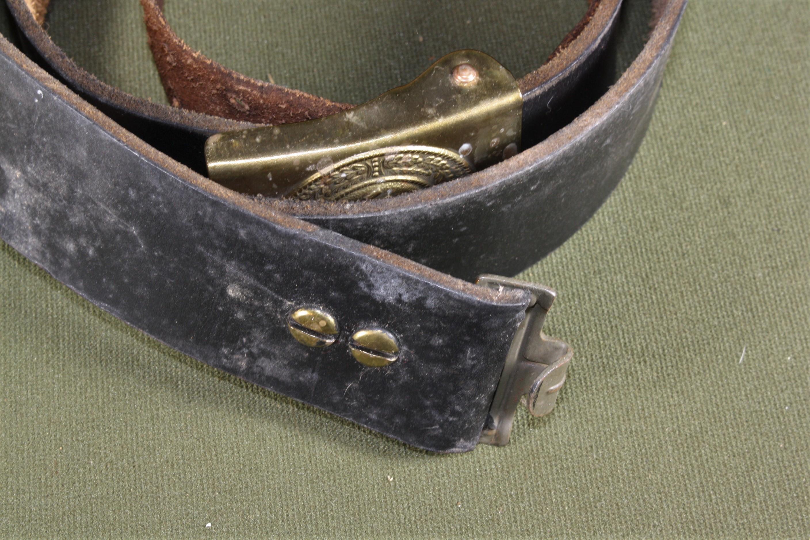 WWII German Belt Buckle with Belt
