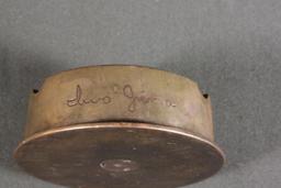 WWII Trench Art - "Iowa Jima"