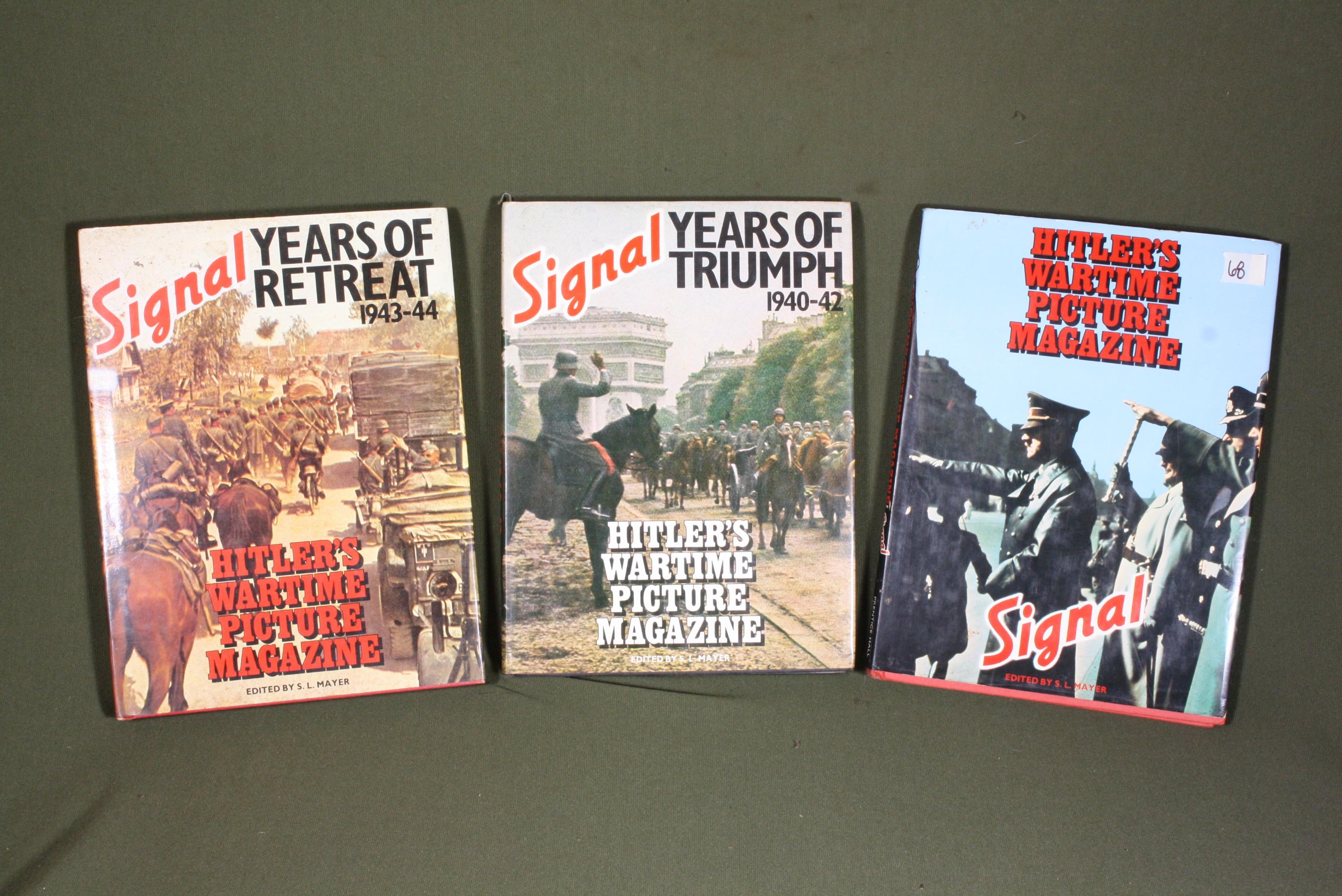 Lot of (3) Signal Hardcover Books by S.L. Mayer