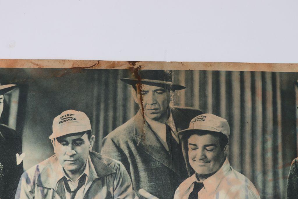 Abbott & Costello Noose Hangs High Poster