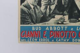 Abbott & Costello Noose Hangs High Poster