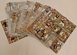 2002 Fleer Ultra Gold NFL 134 Card Lot Insert Starter Set Peyton Brees Emmitt Moss Stars HOFers