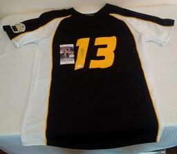 Stetson Allie Autographed Signed West Virginia College Baseball Jersey JSA COA Rare 1/1