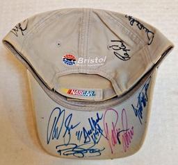 2006 Sharpie 500 NASCAR Race Multi Sign-ed 26x Signatures Auto Hat Cap 1/1 Jimmie Johnson