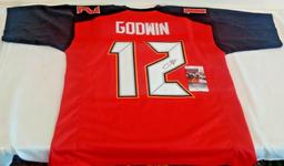 Autographed Signed NFL Football Jersey Chris Godwin Bucs XL Custom Stitched JSA Penn State