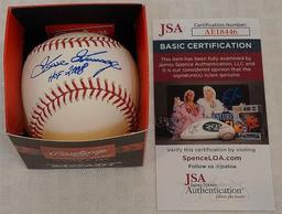 Goose Gossage Autographed Signed ROMLB Baseball HOF Inscription White Yankees A's MLB