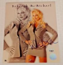 Debra McMichael Puppies Autographed Signed WWF Promo 8x10 Photo WWE WCW Fanatics COA Sexy Divas