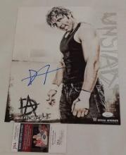 Dean Ambrose Autographed Signed 11x14 Promo Photo JSA COA WWE WWF Shield AEW Jon Moxley Wrestling