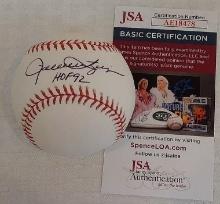 Rollie Fingers Autographed Signed ROMLB Baseball HOF Inscription Athletics A's JSA COA