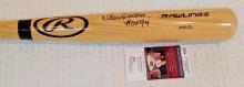 Steve Carlton Autographed Signed Baseball Bat Rawlings JSA HOF Inscription MLB Phillies Cardinals