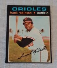 Vintage 1971 Topps MLB Baseball Card #640 Frank Robinson Orioles HOF