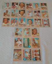 Vintage 1968 Topps MLB Baseball Philadelphia Phillies 27 Card Team Set Complete Stars HOFers