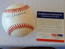 Ray Semproch Autographed Signed Signed ROMLB Baseball Ball PSA COA Phillies Bobby Brown
