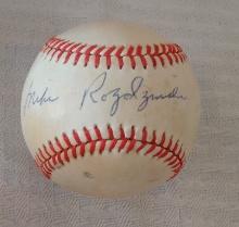 Mike Rogodzinski Autographed Single Signed ROMLB Baseball Giamatti Ball MLB Phillies