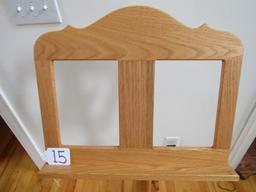 Solid Wood Music Stand W/ Adjustable Height (Local Pick Up Only)