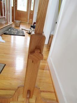 Solid Wood Music Stand W/ Adjustable Height (Local Pick Up Only)