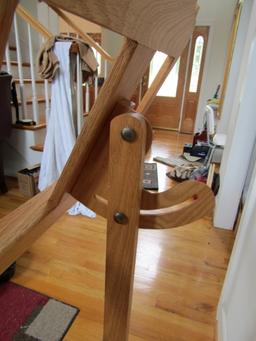Solid Wood Music Stand W/ Adjustable Height (Local Pick Up Only)