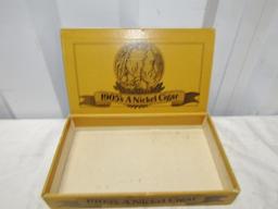 Vtg Cardboard Cigar Box 1905's A Nickel Cigar