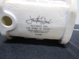 Vtg 1979 Jonathan And David Figurine " Blessed Are The Pure In Heart "