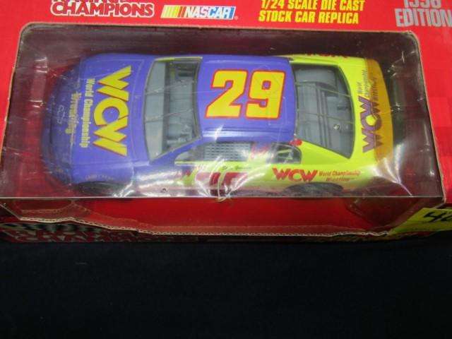 N I B Vtg 1996 Steve Grissom #29 W C W Diecast Race Car
