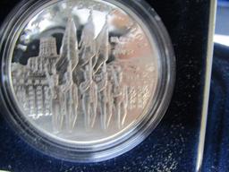 2002 - W U. S. Military Academy Bicentennial Commemorative Silver Dollar Proof Coin