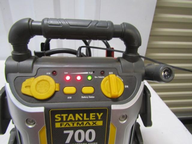 Stanley Fatmax Jump Starter W/ 120 P S I Air Compressor And Other Amenities