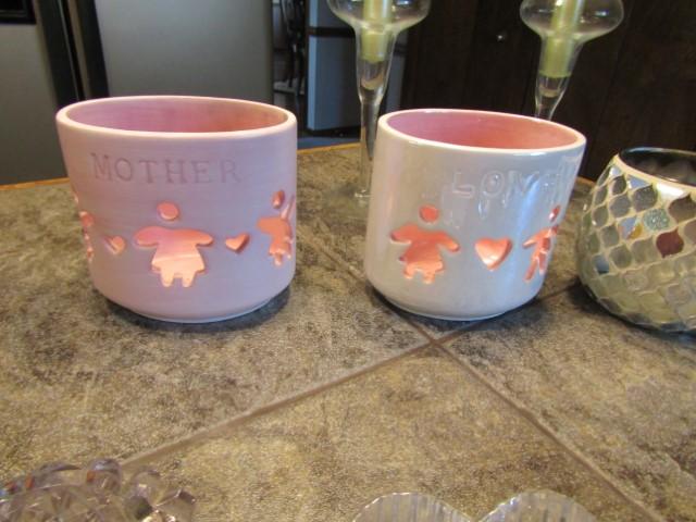 Lot Of Candles And Candle Holders
