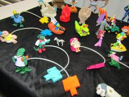 Huge Lot Of Various Toys Including Toys From Fast Food Places