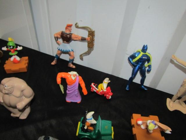 Huge Lot Of Various Toys Including Toys From Fast Food Places