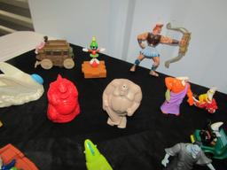 Huge Lot Of Various Toys Including Toys From Fast Food Places