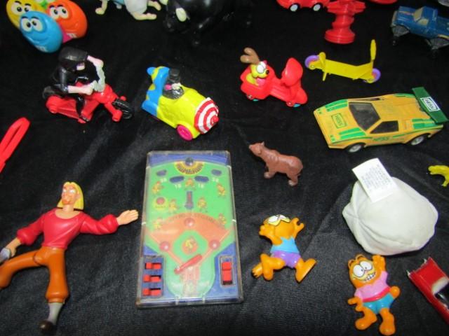Huge Lot Of Various Toys Including Toys From Fast Food Places