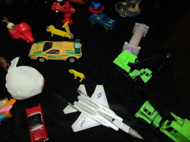 Huge Lot Of Various Toys Including Toys From Fast Food Places