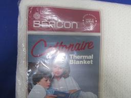 New In The Package Twin Sized Thermal Blanket And Mattress Cover