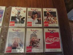 Vtg Don Mattingly 23 Coca Cola Restaraunt Baseball Card Set 1978-1991