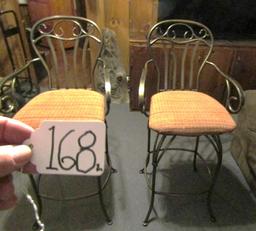 2 Swivel Seat Bar Stools (Local Pick Up Only)