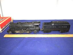 Vtg Lionel Steam Engine, Tender Car And Boxes For Both