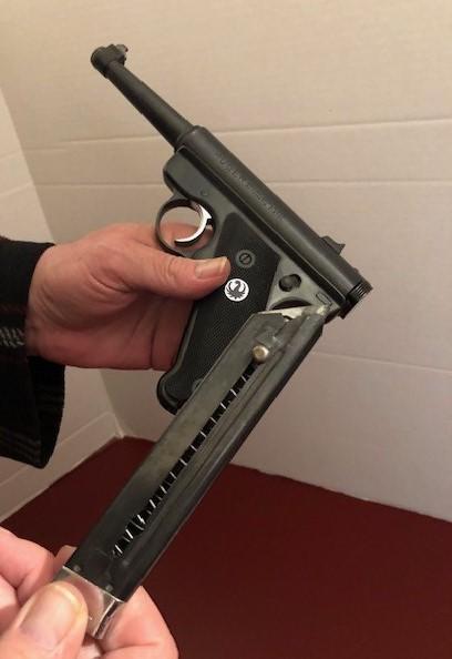 1967 Ruger Mark I Black Eagle .22 Caliber L R Pistol