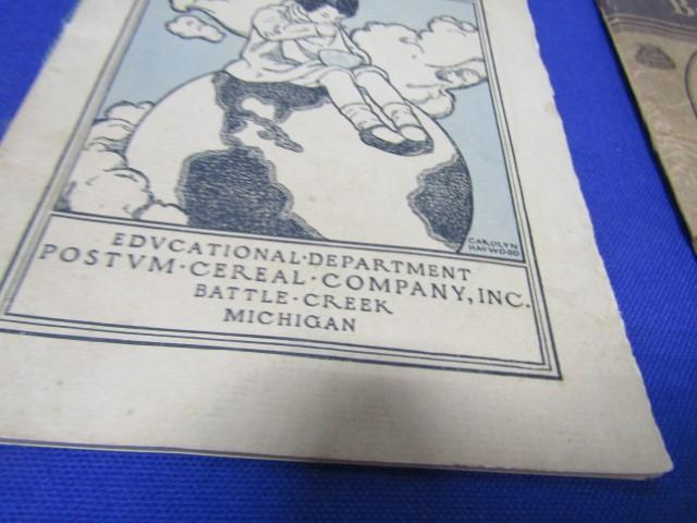 3 Small Booklets From 1912, 1925 And Song Book Is Early 1900s