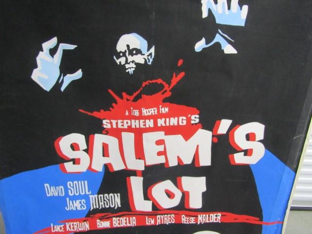 Large American Stephen King Hand Painted Movie Poster On Canvas Salem's Lot