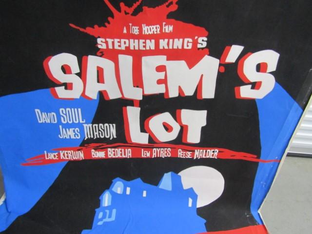 Large American Stephen King Hand Painted Movie Poster On Canvas Salem's Lot