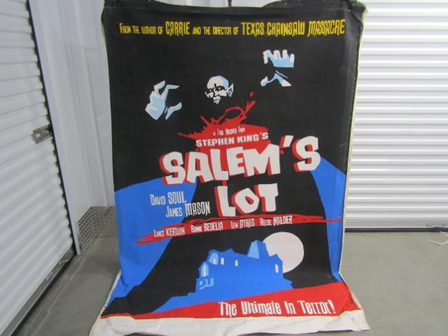 Large American Stephen King Hand Painted Movie Poster On Canvas Salem's Lot