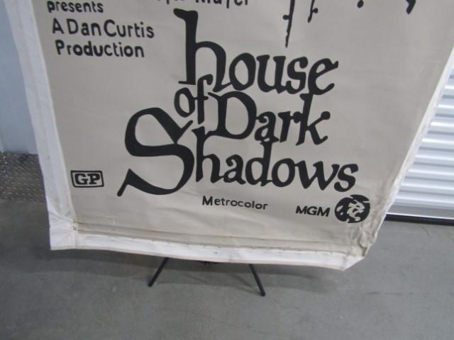 Hand Painted On Canvas Movie Poster " House Of Dark Shadow "